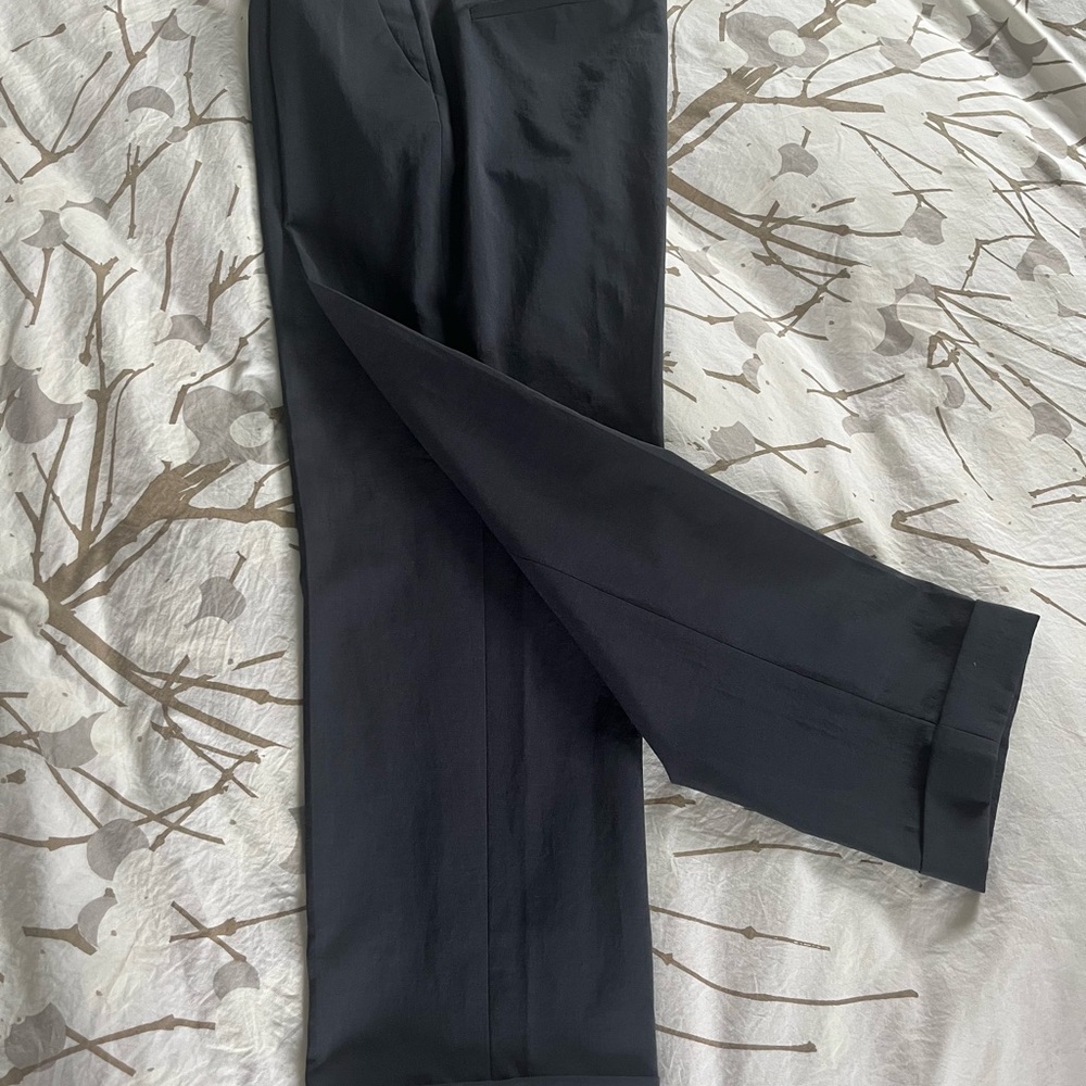 COS Cuffed Navy Trousers